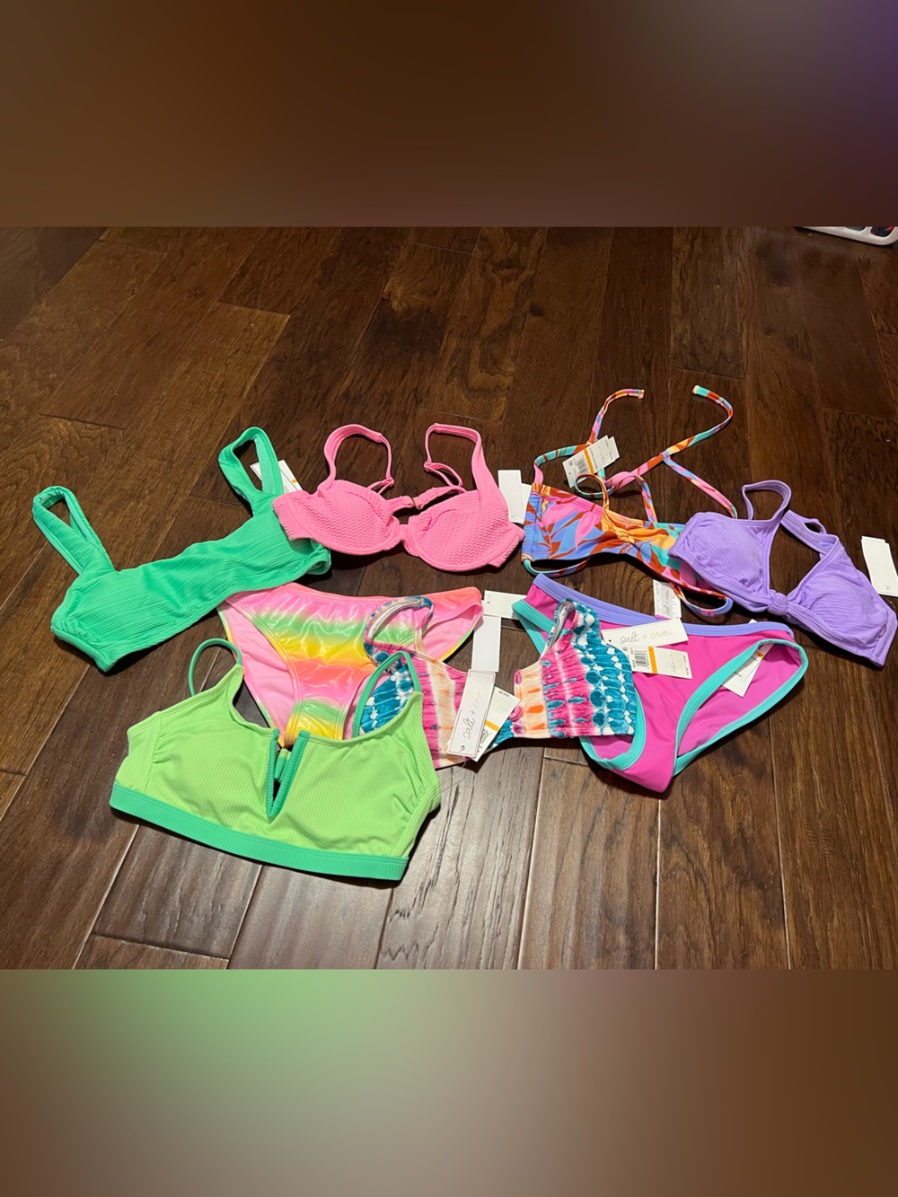 Lot of 8 Pieces Salt + Cove Swimwear Mix & Match Size Small Total MSRP $195 SP7